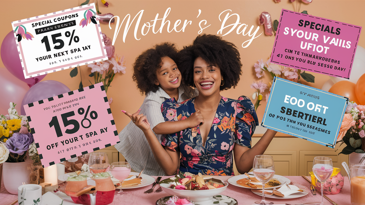 Celebrate Mother's Day with Special Coupons for Mom